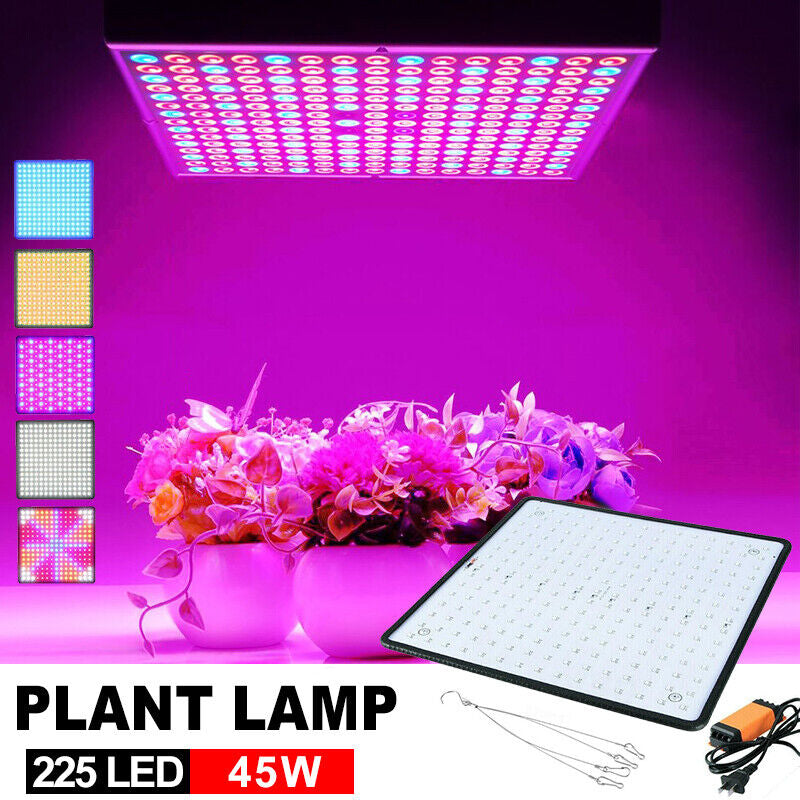 Full Spectrum Plant LED UV Grow Light Veg Lamp for Indoor Hydroponic P ...