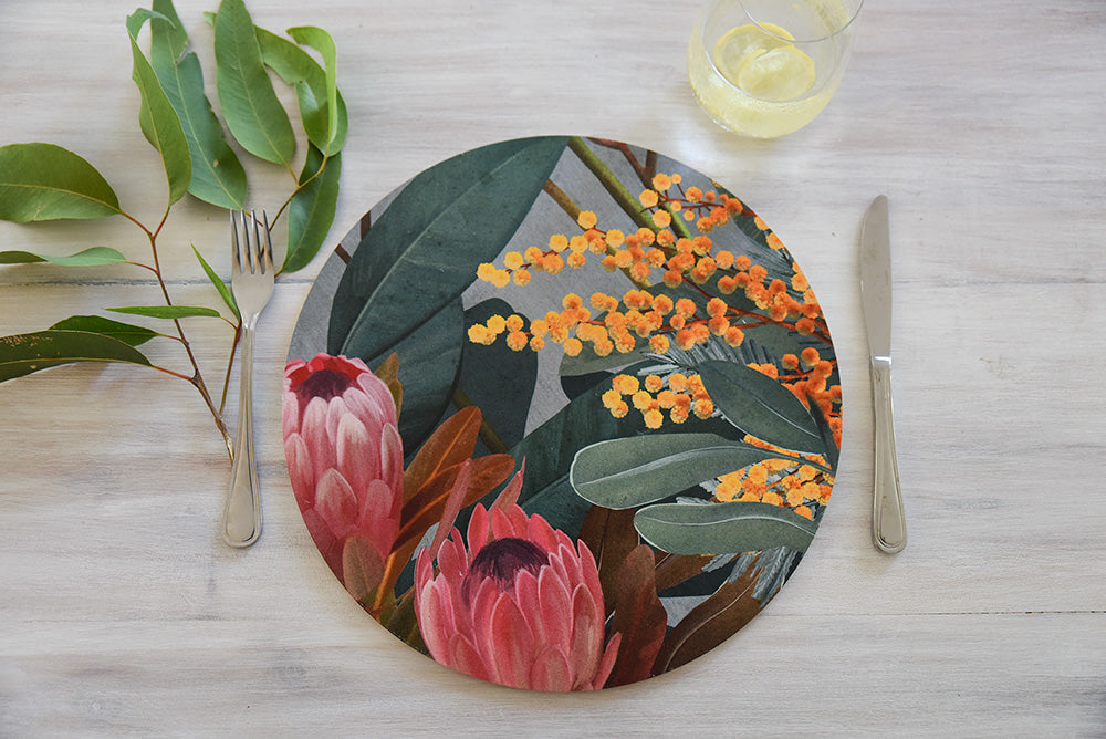 Australian Native Table Placemats Bundaleer The Native Shop