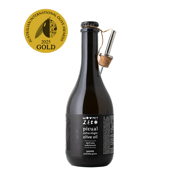 MOUNT ZERO PRODUCTS - 2025 early harvest picual extra virgin olive oil