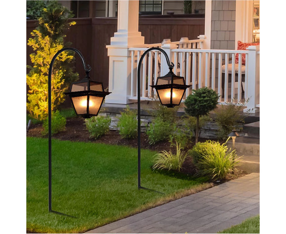shepherd's crook for hanging plants 8X Shepherd Hook Crook Garden Hanging Wedding Plants Bracket Bird Feed – The Native Shop