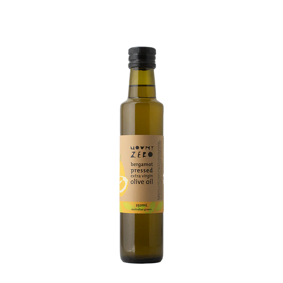 MOUNT ZERO PRODUCTS - Bergamot Pressed Extra Virgin Olive Oil 250ml