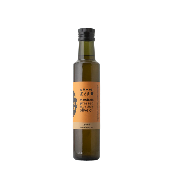MOUNT ZERO PRODUCTS - Mandarine Pressed Extra Virgin Olive Oil 250ml