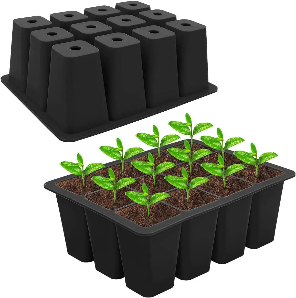 Reusable Seed Starting tray Germination Plant Nursery Seeding Starter ...