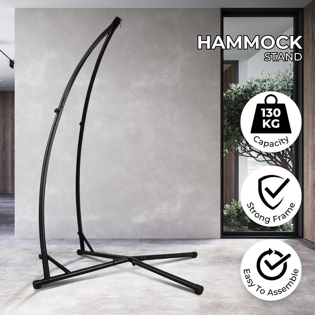 Hanging Hammock Stand Air Chair Stand Hammock Chair Stand, C Stand