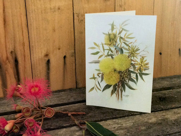 AUSTRALIAN NATIVE WATER COLOUR CARDS (Single Flowers)