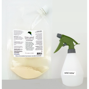 Herbal-Active Natural Food Rinse®️(1 litre pouch and spray bottle)