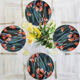 Australian Native Table Placemats - Wild of Spirit Teal