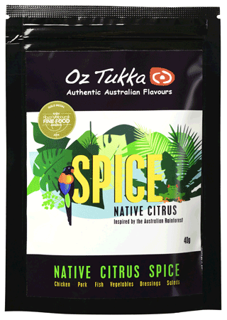 OZ TUKKA PRODUCTS - NATIVE CITRUS SPICE POUCH - 40g
