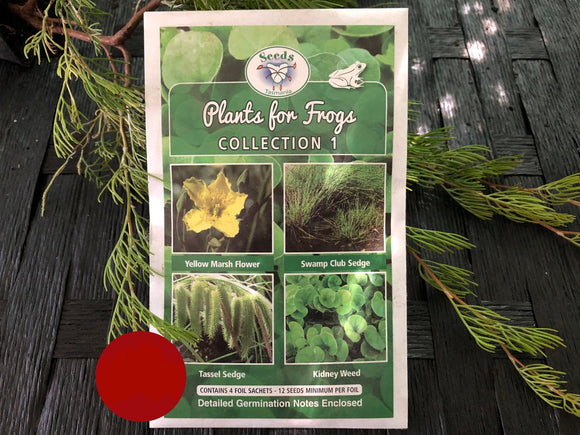 Seeds from Tasmania - Plants for Frogs Collection